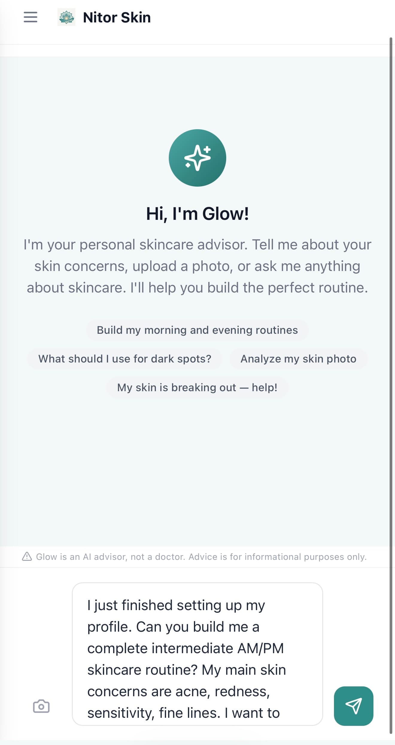 Start fresh with Glow